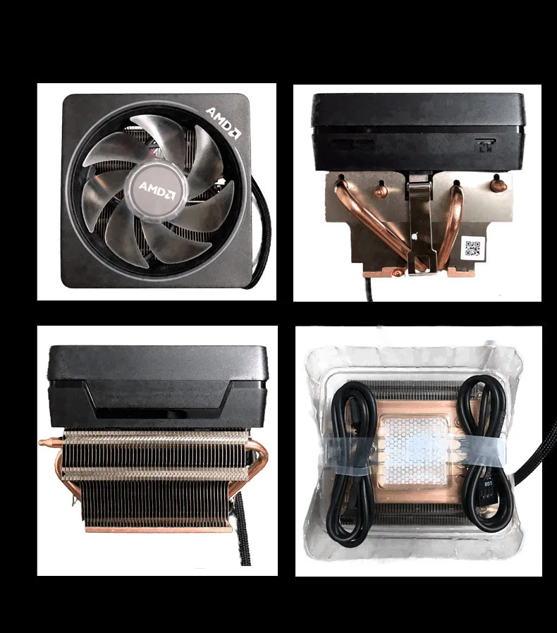 AMD Wraith Prism Spire RGB Cooler Fan for RYZEN R5 R7 R9 7800X3D
