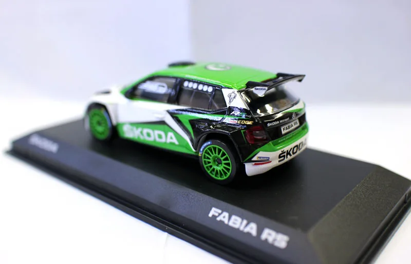 NEW Norev 1:43 Scale SkoOda Fabia R5 2019 Rally Racing Cars Diecast Model Toys for collection gift