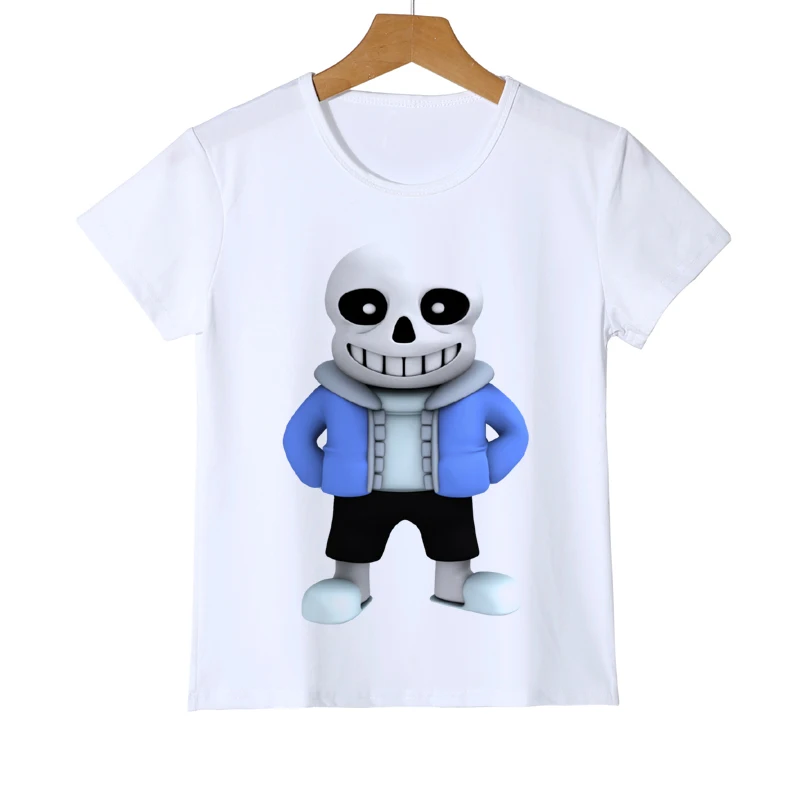 Kid\'s New Coming Personality T shirt Undertale Aftertale Sans T Shirt Cool Boy Girl Baby T-Shirt Teen Summer Top Tee Shirt