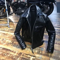 MHLD999 Rock Can Roll Read Description! Asian Size Super Quality Genuine Horse Leather Horsehide Stylish Jacket