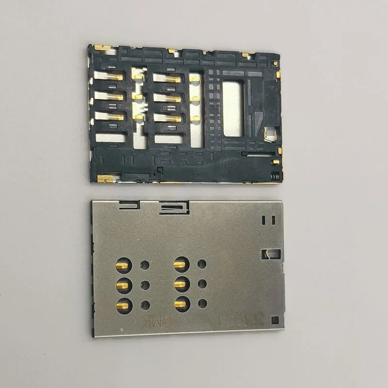 1Pcs Sim Card Reader Slot Tray Holder Connector Socket For Huawei Honor P1 T9200 U9200E U9200 E5776 E5776S E589 E589U X2-02 Plug
