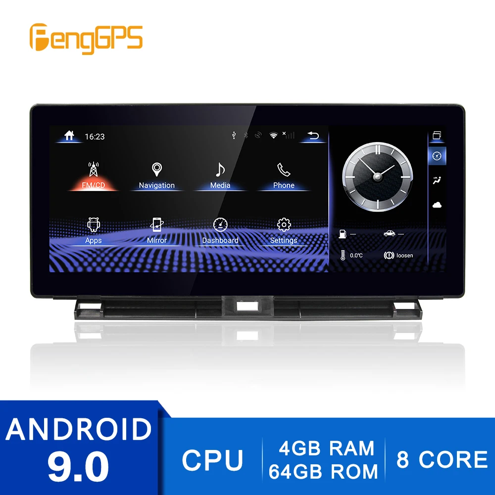 

4G64G Android 13 для Lexus NX200 NX300T NX 2013-2016 телефон с восьмиядерным радио мультимедиа 2 Din головное устройство carplay
