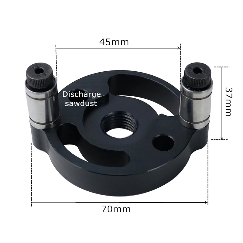 3-10mm guida di perforazione autocentrante guida di perforazione perforatrice foro dritto tasca foro localizzatore di maschere per strumenti di