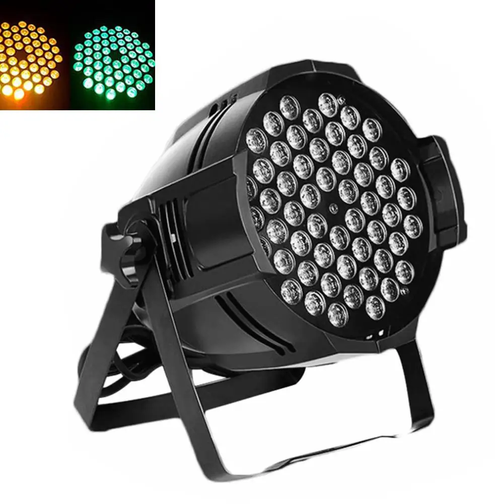 180W AC 120-240V Aluminium 54LED Par Licht Disco DJ KTV Party Dance Bühne Lampe LED Licht dance Bühne Lampe