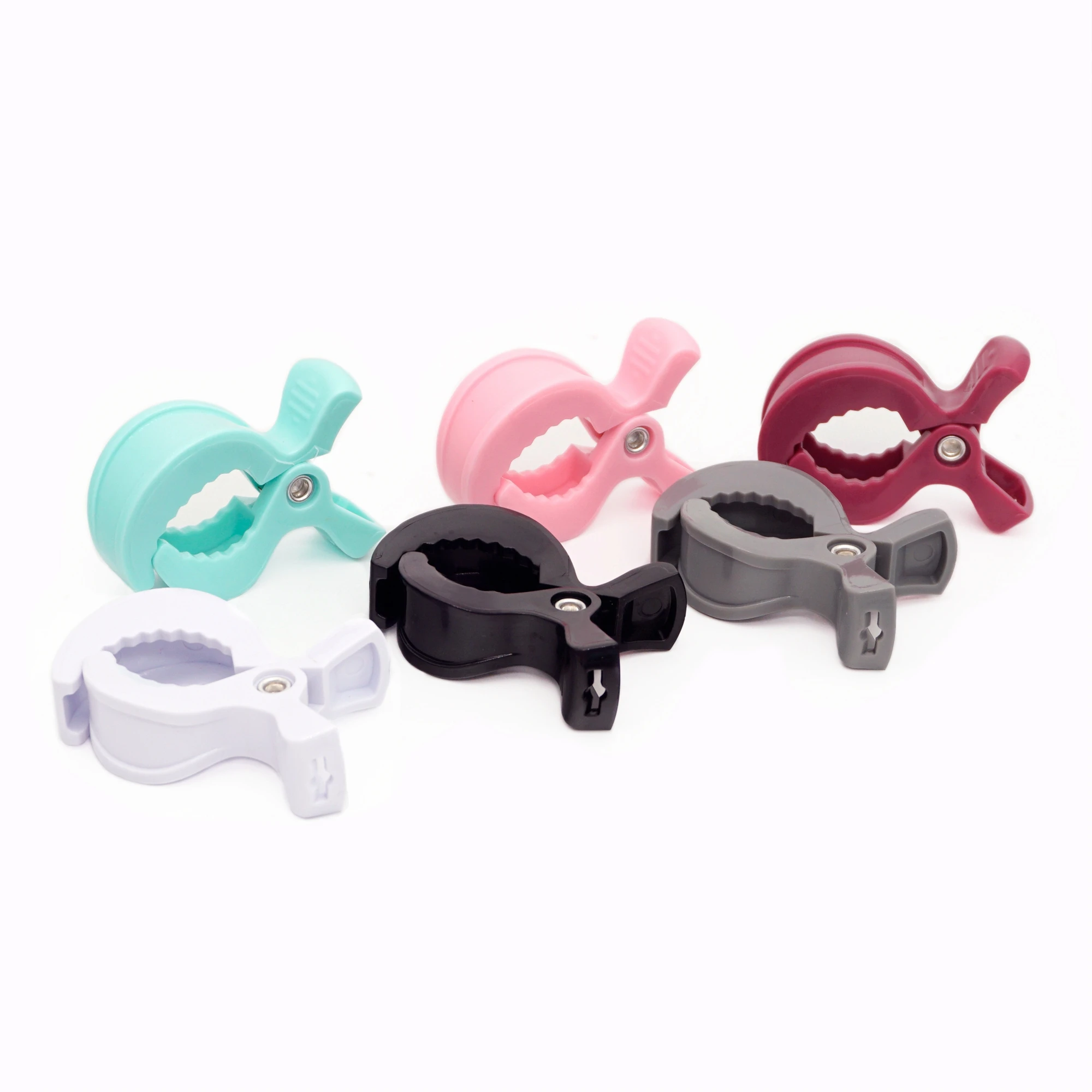 Lámpara para bebé, colgador de cochecito, clavijas para gancho, Clips para pacififer, juguetes de muselina, funda de asiento, organizador de coche,