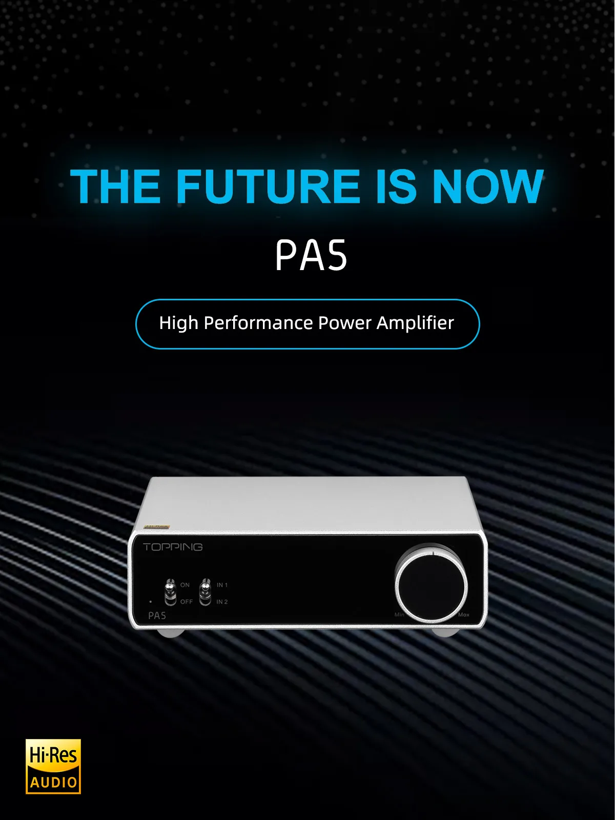 PA5 Power Amplifier 140W 125W Fully Balanced Amplifier Hi-Res Audio For Topping E50 L50 D10Balanced