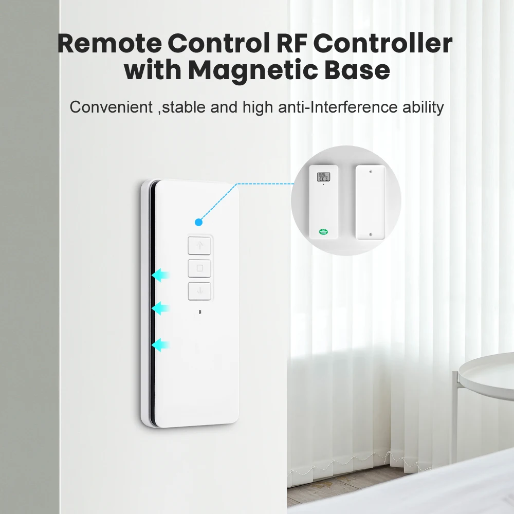 Avatto-Tuya Zigbee Inteligente Motorizado Cadeia Persianas, Voz Controle Sombra, Obturador Motor Drive, Funciona com Alexa, Google Home