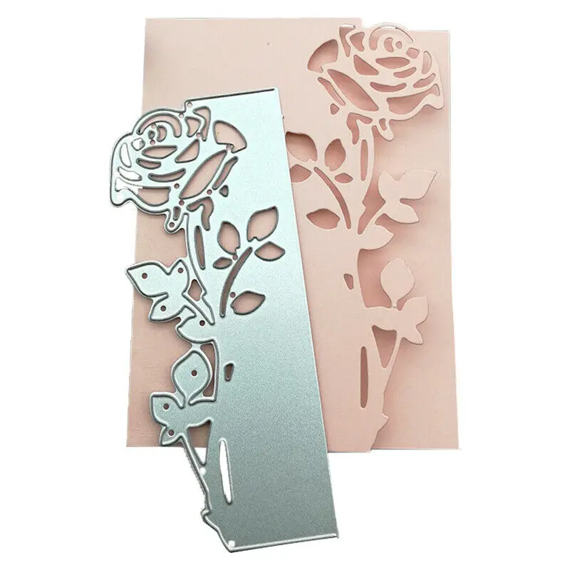 Frames Square Card Curves Border Metal Cutting Dies for DIY Scrapbook Cutting Die Paper Cards Embossed Decorative Craft Die Cut