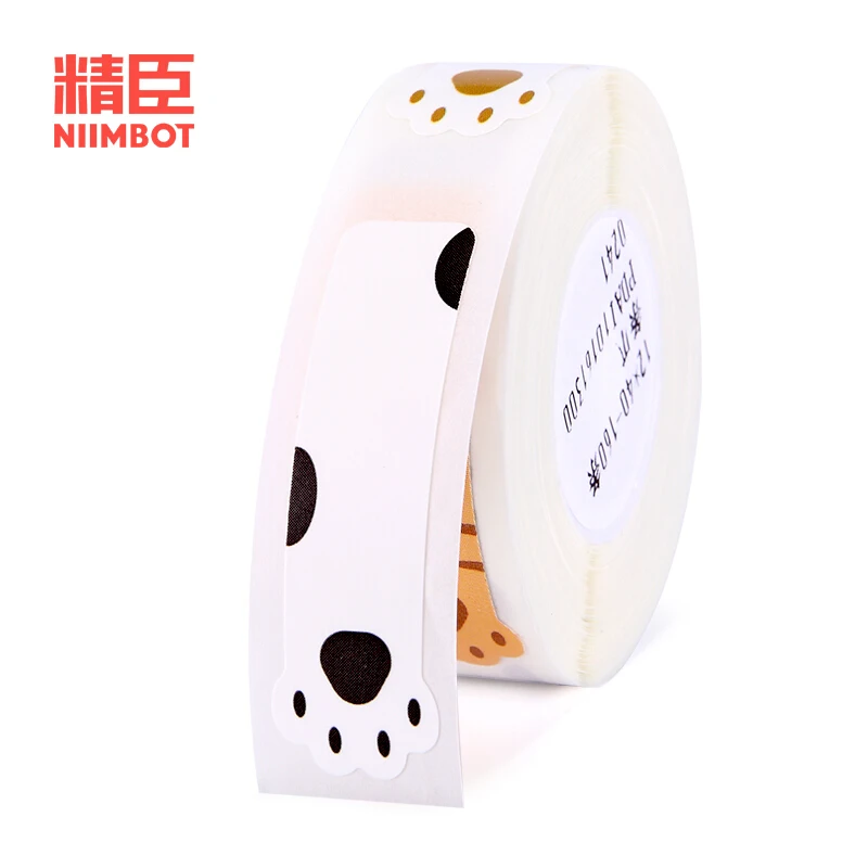 Jingchen NiiMBOT D101/ D11/D110 Printer Lable Cartoons Name Sticker Lable Mini Lable Supermarket Goods Label