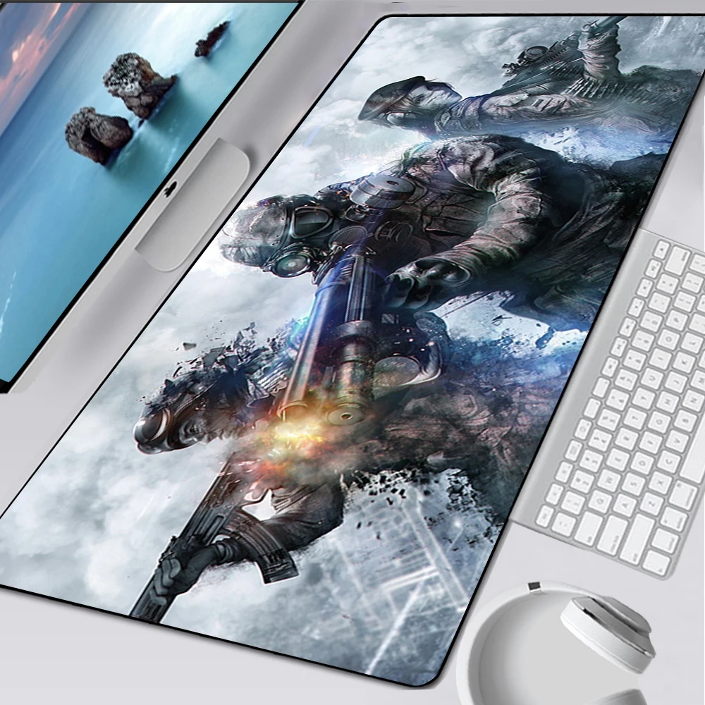 Warface Large Gaming Mouse Pad Computer Office Mousepad PC Gamer Mouse Mat Laptop Mausepad Mouse Carpet Keyboard Mat Desk Pad