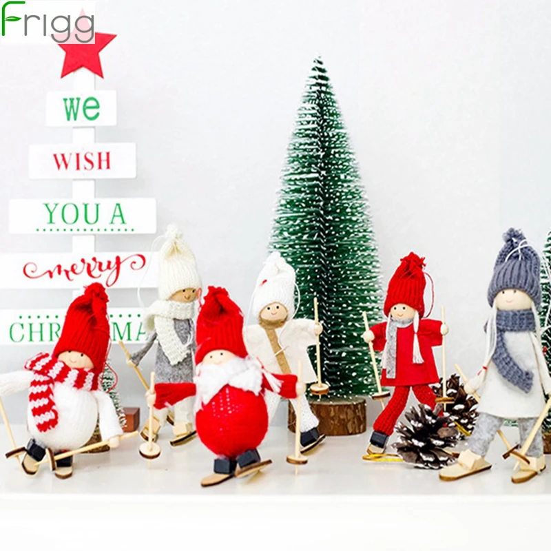

Creative Christmas Ornaments Angel Doll Girl Pendant Drop Ornaments Christmas Tree Decorations For Home Christmas Gift New Year