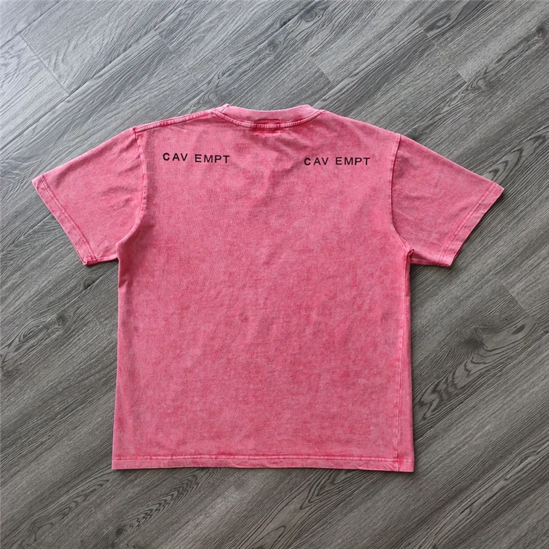 Heavy Fabric Cavempt C.E T-shirt Men Women 1:1 High-Quality Washed Made Old CAV EMPT C.E Tee Tops