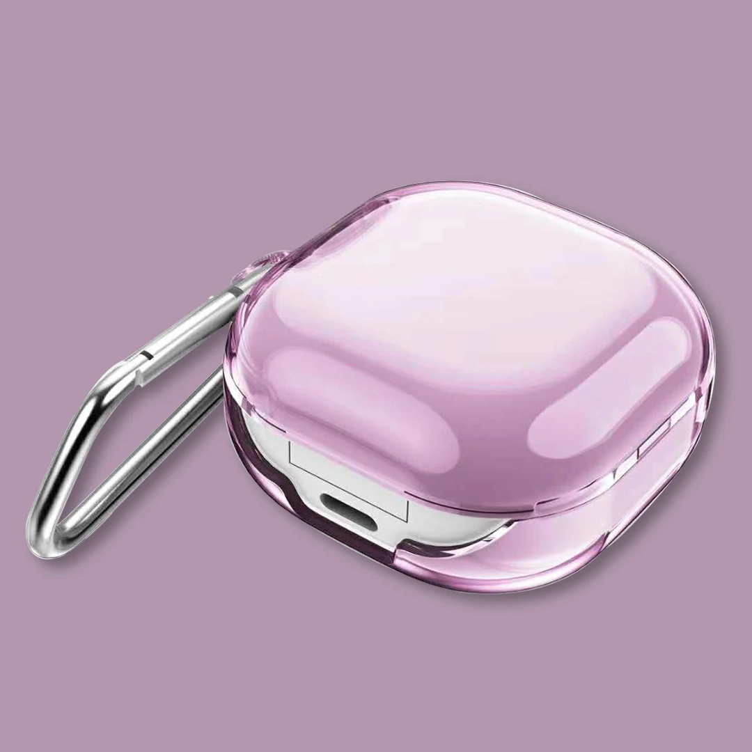 Mới Kẹo Màu Mềm TPU Cho Samsung Galaxy Nụ Sống Không Dây Bluetooth Ốp Lưng Cho Galaxy Nụ Sống Sạc hộp