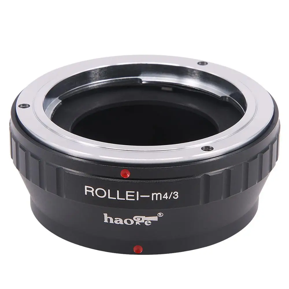 Haoge Lensอะแดปเตอร์สำหรับRollei 35 SL35 QBM Quick Bayonetเลนส์สำหรับOlympusและPanasonic Micro Four Thirds MFT M4/3 M43กล้อง