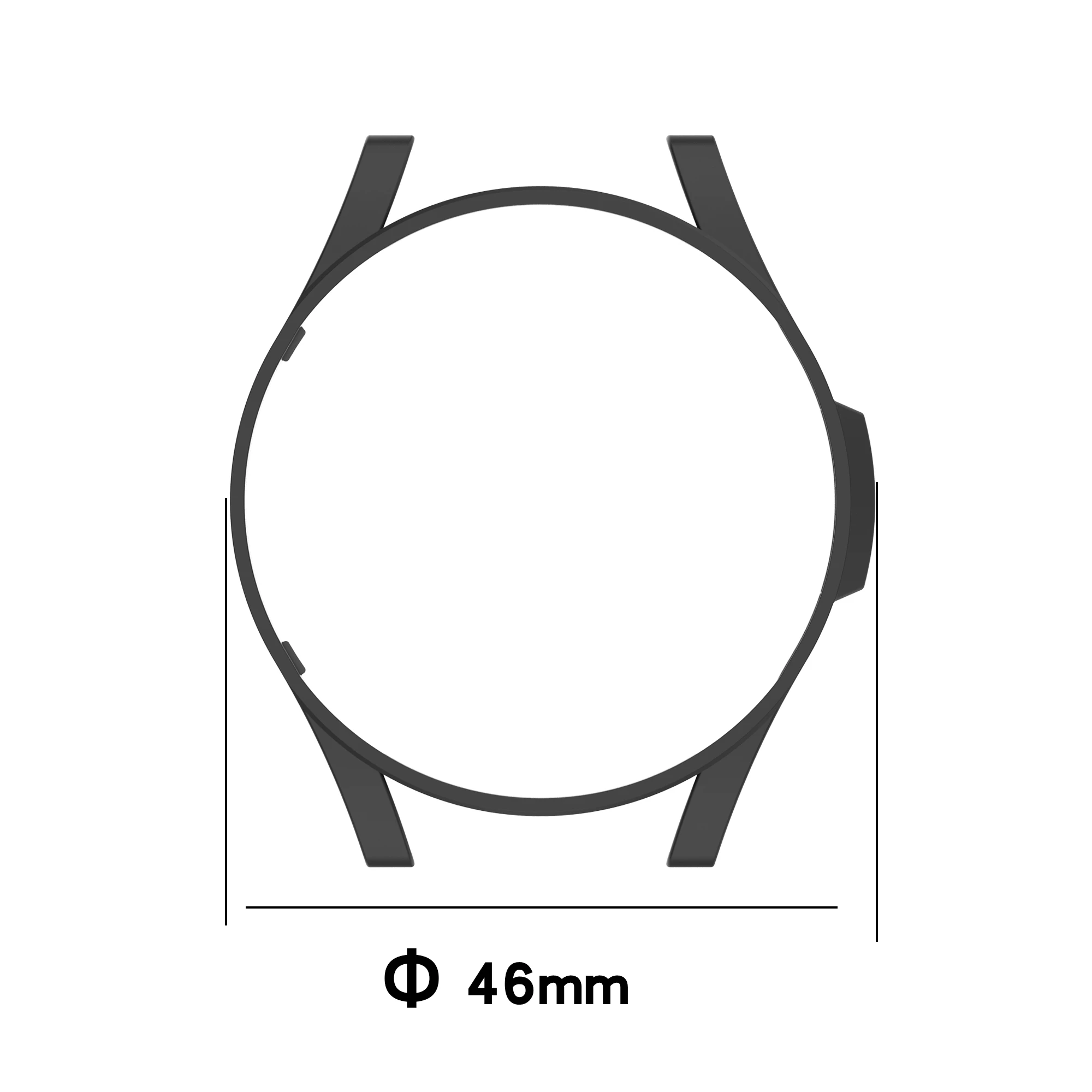 삼성 갤럭시 워치 4 용 보호 쉘, PC 보호 커버 범퍼, 워치 4 클래식 보호 프레임, 44mm, 40mm, 46mm, 42mm
