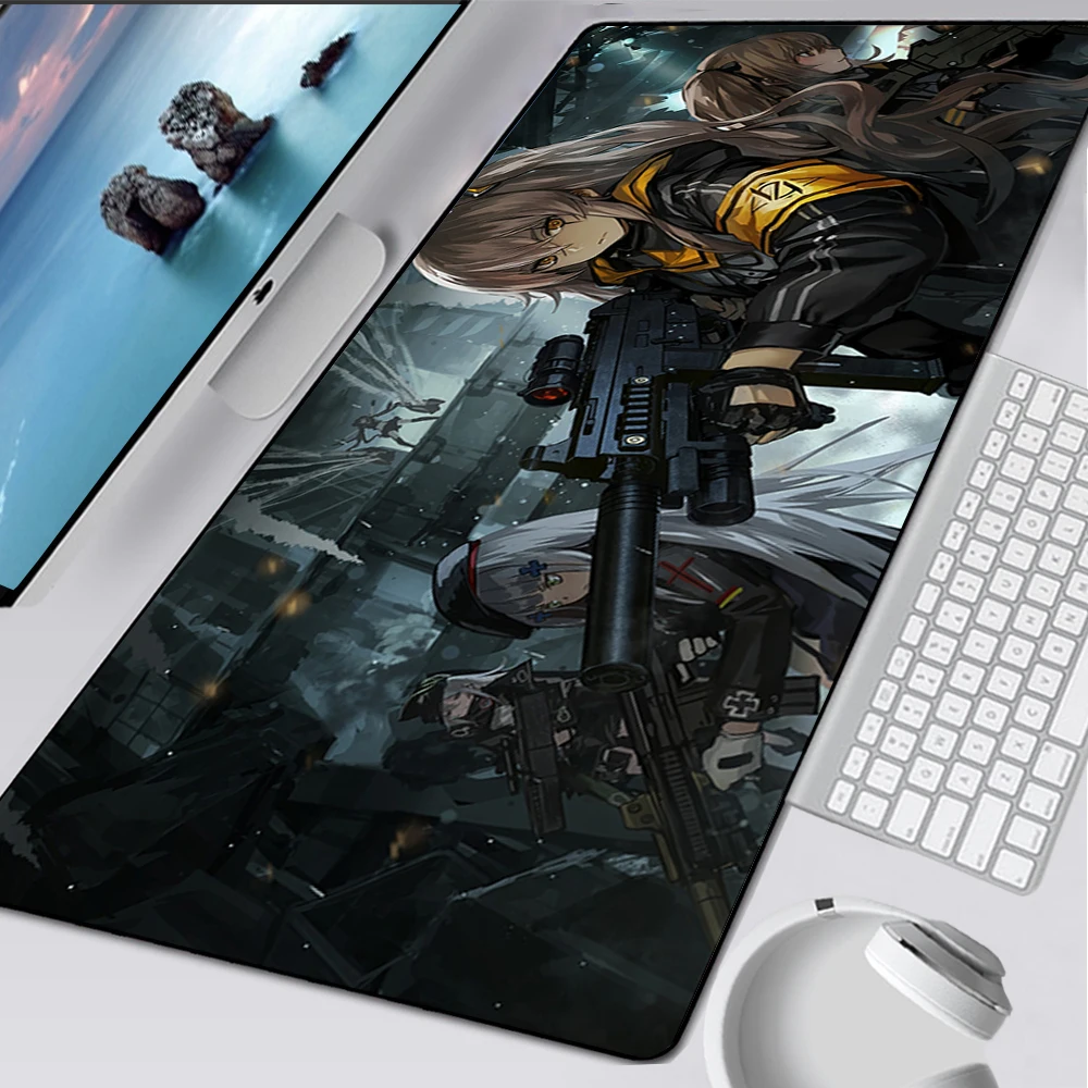 Large Gaming Mouse Pad Computer Mousepad PC Gamer Mouse Mat Laptop Mausepad Girls Frontline Mouse Carpet Keyboard Mat Desk Pad