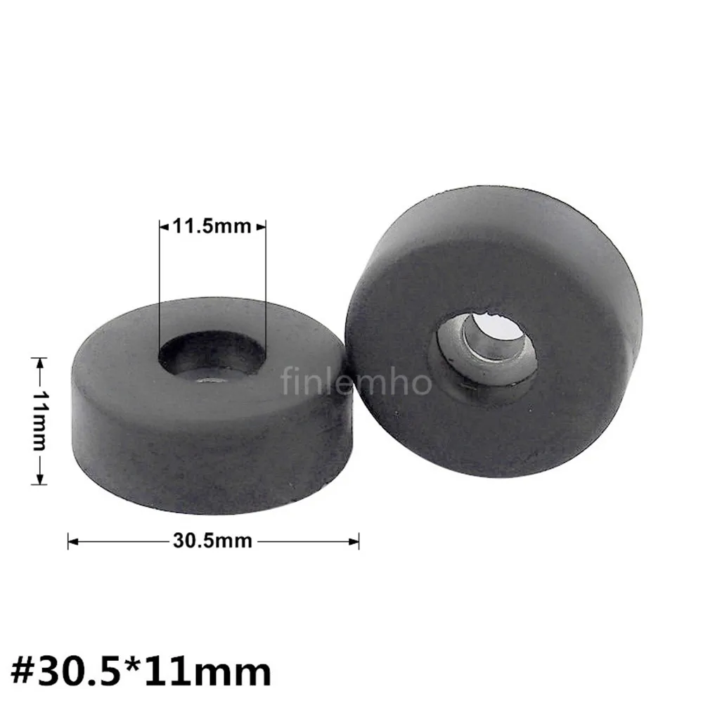 4PC DJ Speaker Cabinet Feet Plastic Repair Kit Accessories Line Array For Home Theater Subwoofer
