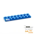 10 piezas azules