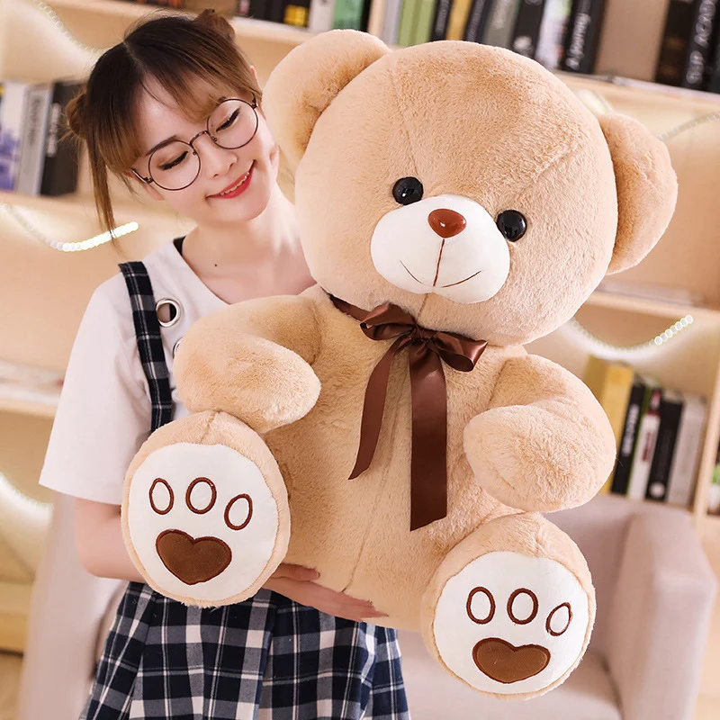 Nizza Heißer Huggable Hohe Qualität Spielzeug Cartoon Teddybär Plüsch Spielzeug Kuscheltiere Schöne Bären Puppe Geburtstag Geschenk Für Kinder – Detail 5