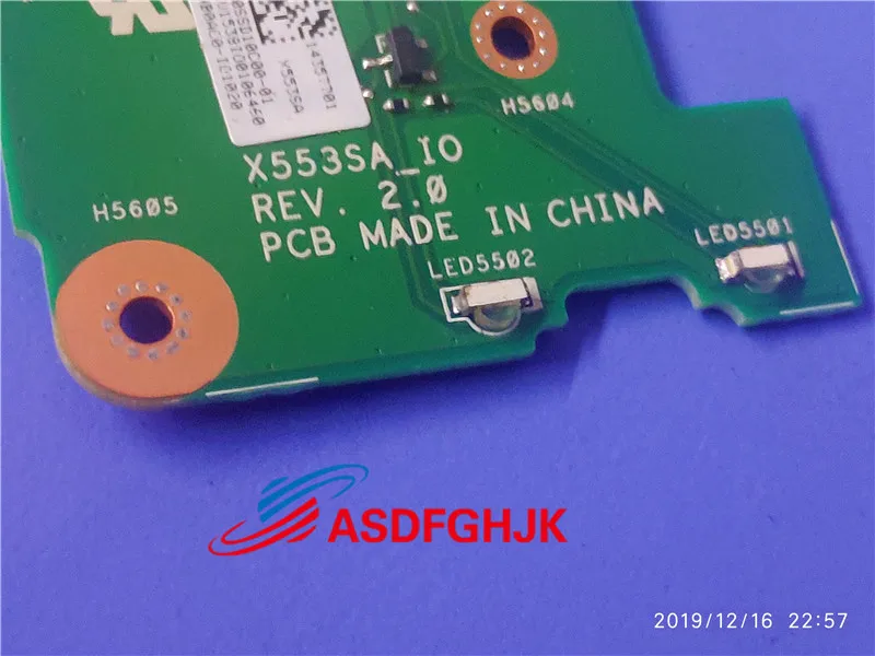 Para ASUS X503S X553S X553 X553SA IO Audio USB Board 100% Perfect Work