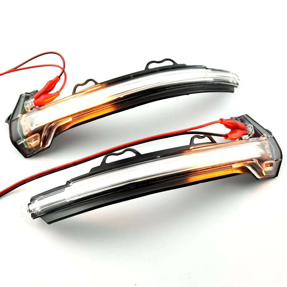 

Water Flowing LED Side Wing Rearview Mirror Indicator Blinker Repeater Light For Audi A4 S4 RS4 B9 2016 2017 & A5 S5 RS5 2017