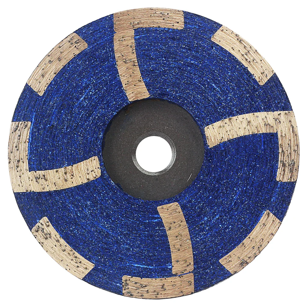 4 "D100mm mola diamantata riempita in resina diamantata mola diamantata con filettatura M14 o 5/8"-11 per la rettifica di calcestruzzo in pietra