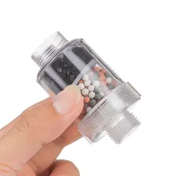 Universal Water Outlet Purifier Filter Tap Kitchen Bathroom Shower Faucet Chlorine Removal Filter Softener Showerhead Accessory