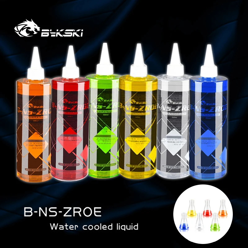 

Bykski 500ML Water-cooled Liquid Water Coolant Thermal Fluid For PC Cooling System Blue,Red,Green,Transparent,Yellow,Orange