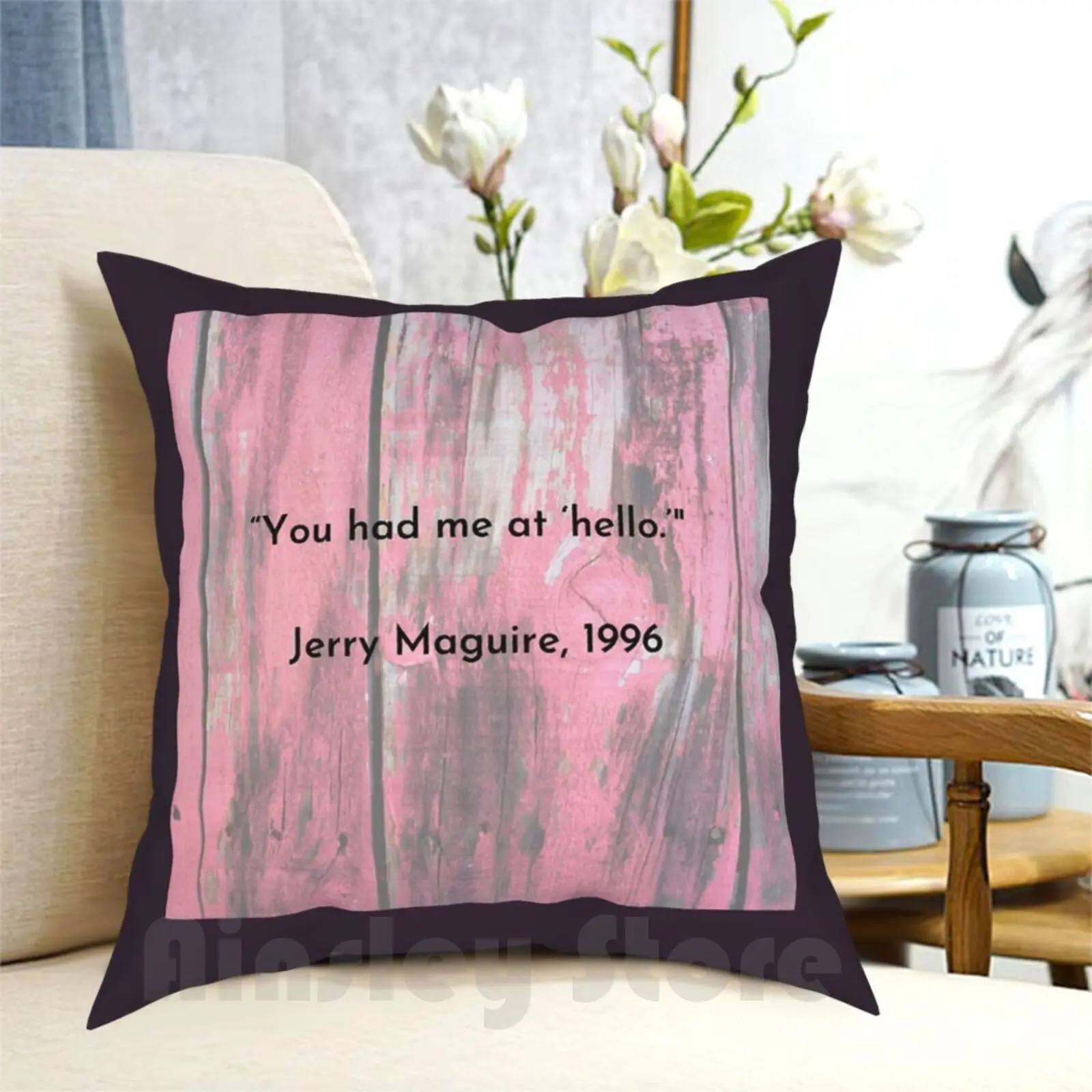 #Favmovie Quotes Pillow Case Printed Home Soft DIY Pillow cover Movie Moviequotes Dialogues Favmovie Movies We Love Life