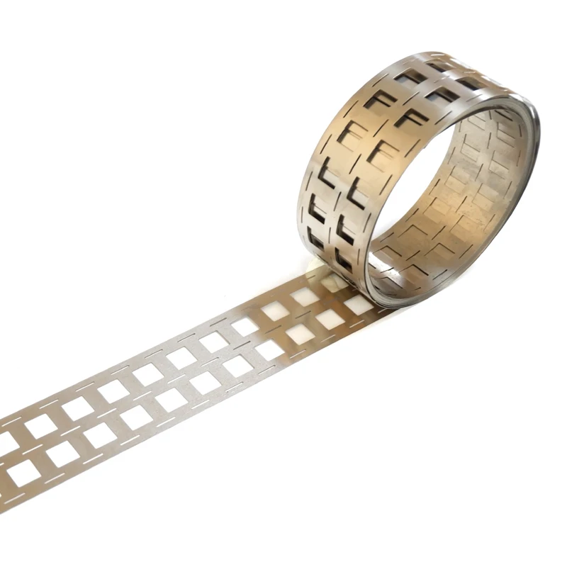 Barra pura do ônibus do níquel da bateria de lítio 3P, comprimento 5 medidores de espessura 0.15mm, 18650 células que espaçam 18.5mm, nenhum suporte