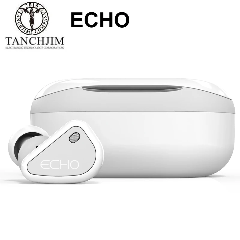 TANCHJIM ECHO TWS Earphones QCC3040 Bluetooth 5.2 APTX/APTX Adaptive/AAC/SBC IPX4 Waterproof Headphone True Wireless Earbuds