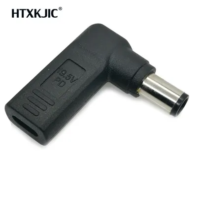 แล็ปท็อปอะแดปเตอร์ DC ปลั๊ก USB Type C หญิง Universal ชายแจ็คสำหรับ Lenovo สำหรับ Asus โน๊ตบุ๊ค charger