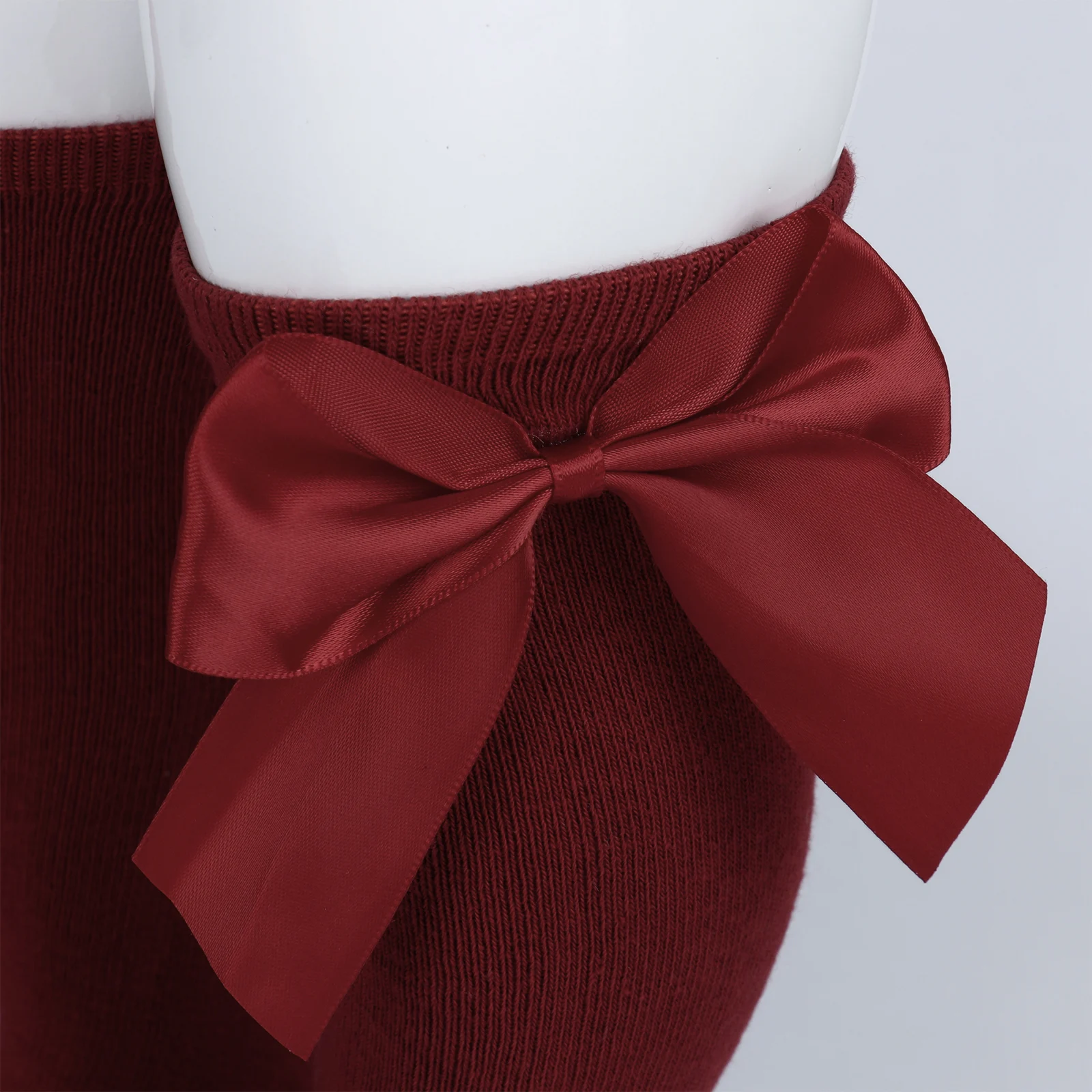 Calzini per neonate nuovi calzini per bambina Big Bow Knee High Long Soft calzini per bambini Bowknot 0-3 anni calzini neonati per costumi Dancewear