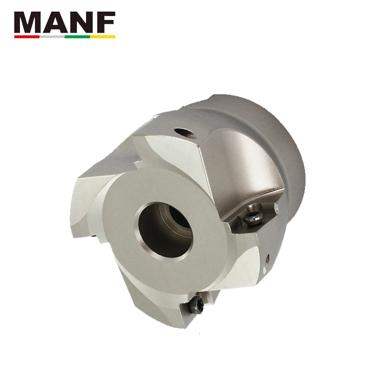 MANF Milling Cutters 50-22-4T 63-22-4T 160-40-8T Indexable Face Milling Cutter Mill Head  For APMT1604PDER Carbide Insert