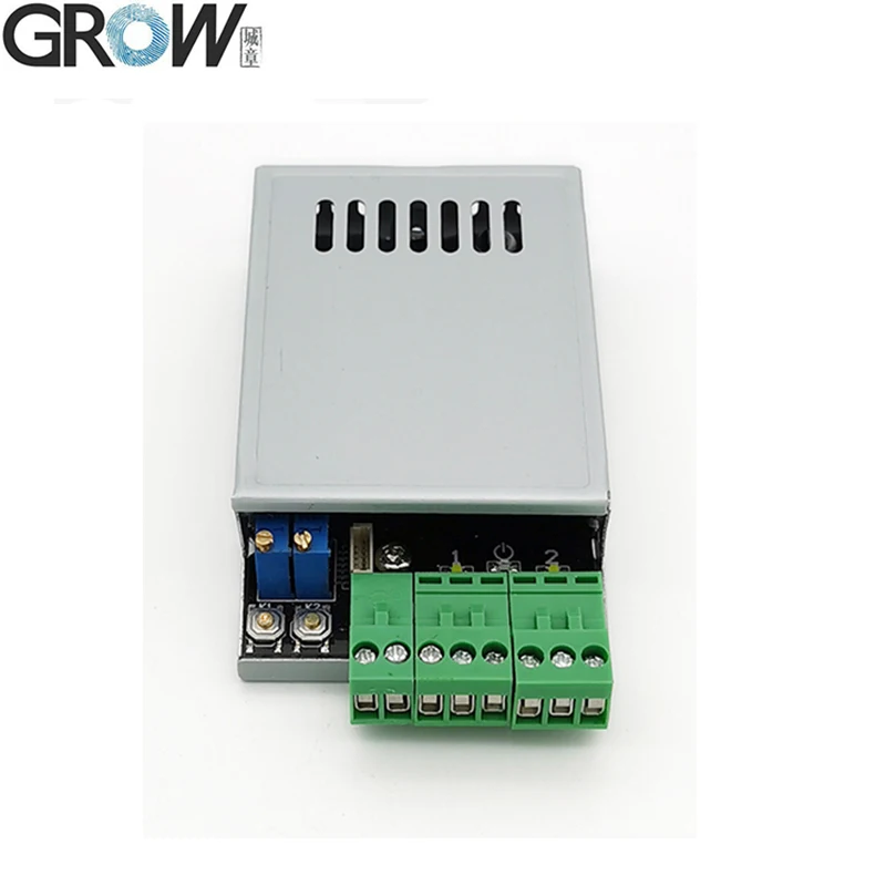 GROW K220 Dua Output Relai DC10-24V dengan Papan Kontrol Akses Sidik Jari Manajer/Pengguna dengan Kapasitas 200