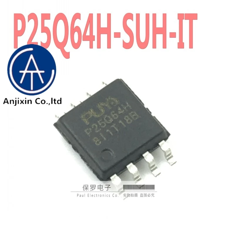 

10pcs 100% orginal new real stock Memory P25Q64H-SUH-IT P25Q64H SOP-8