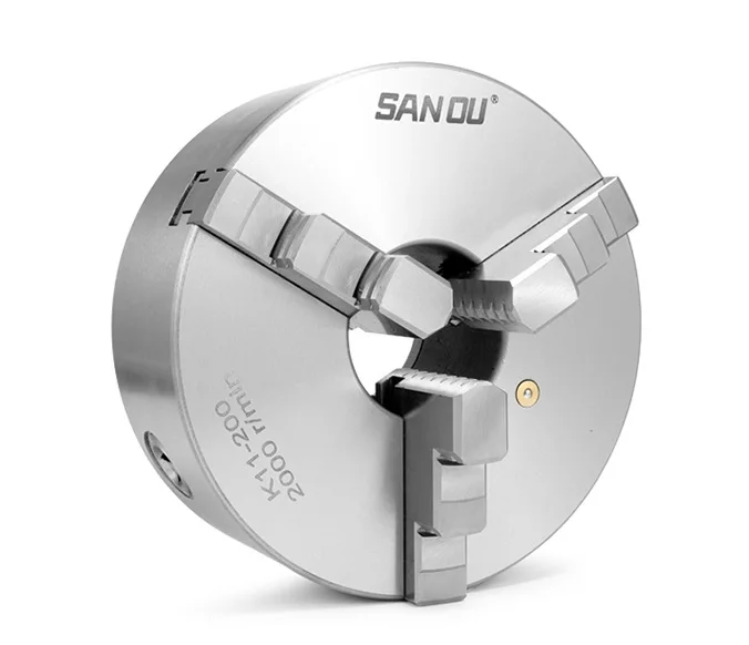 SAN OU K11- 80/K11- 100/K11- 125 3 Jaw Lathe Chuck 80mm/100mm/125mm/ a Wrench, 3 Screws / a Positive Claw and a Reverse Claw