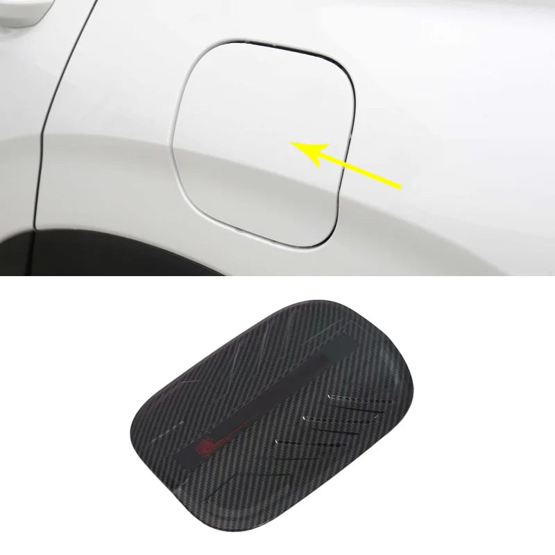 For Hyundai Santa Fe 2019 2020 Carbon Fiber Window Lift Switch Button Cover Trims Door Armrest Panel Frame Interior Accessories