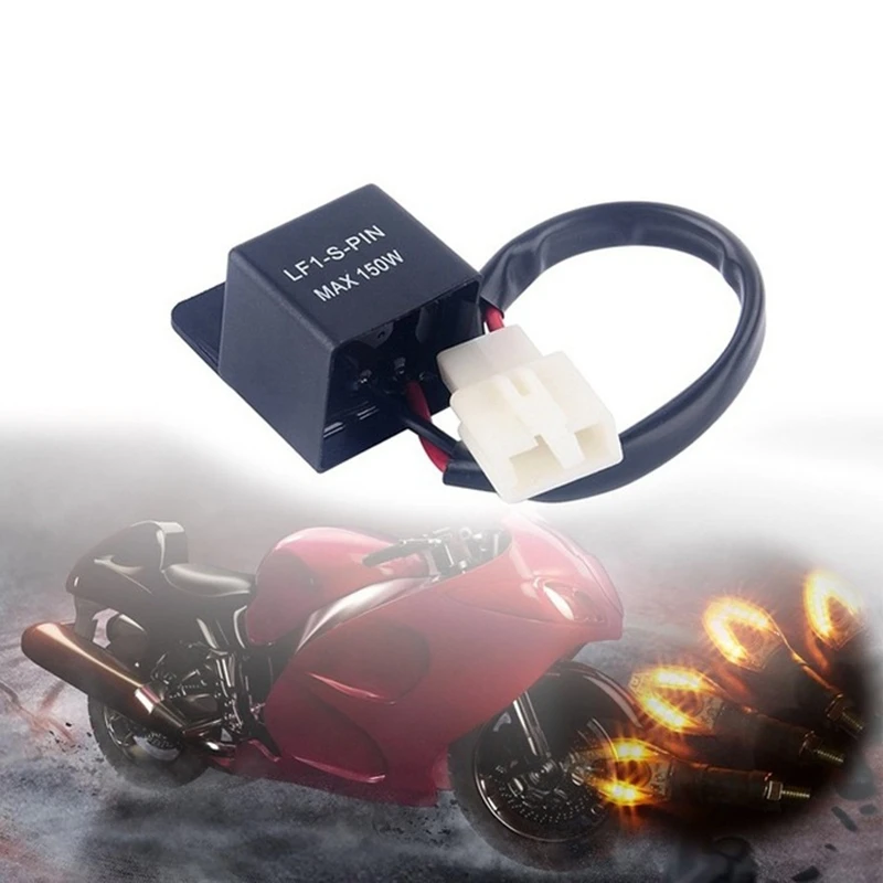 12v led relé indicador de relé da motocicleta quad carga indicador independente LF1-S-PIN max 150w 2 pinos