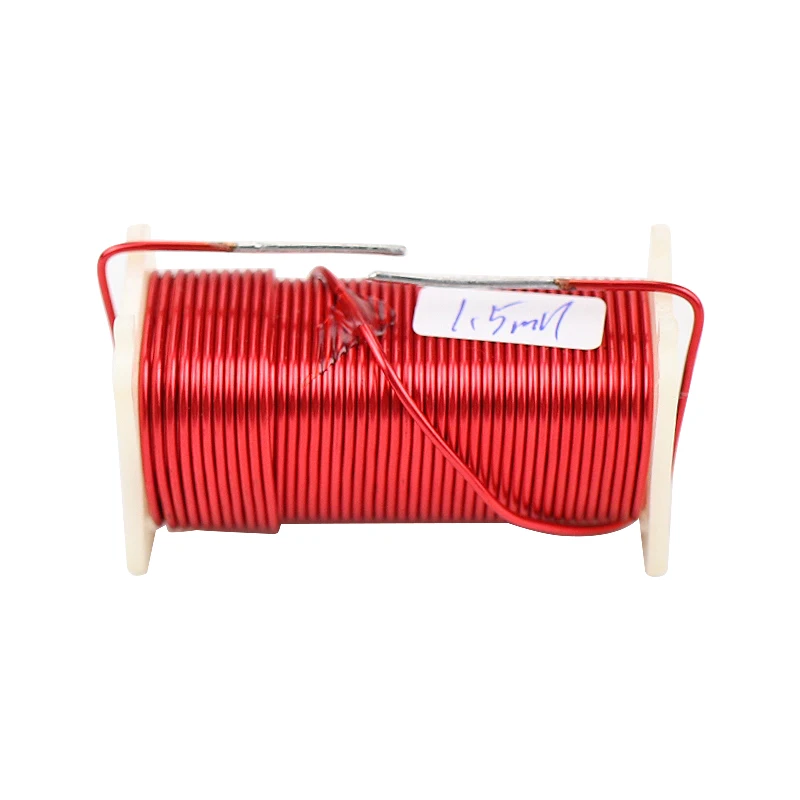 GHXAMP 1.2mm Speaker Crossover Inductance Coil 4N Oxygen Free Copper 0.8mH 1.0mH 1.5mH 2.5mH Audio Frequency Divider Inductor