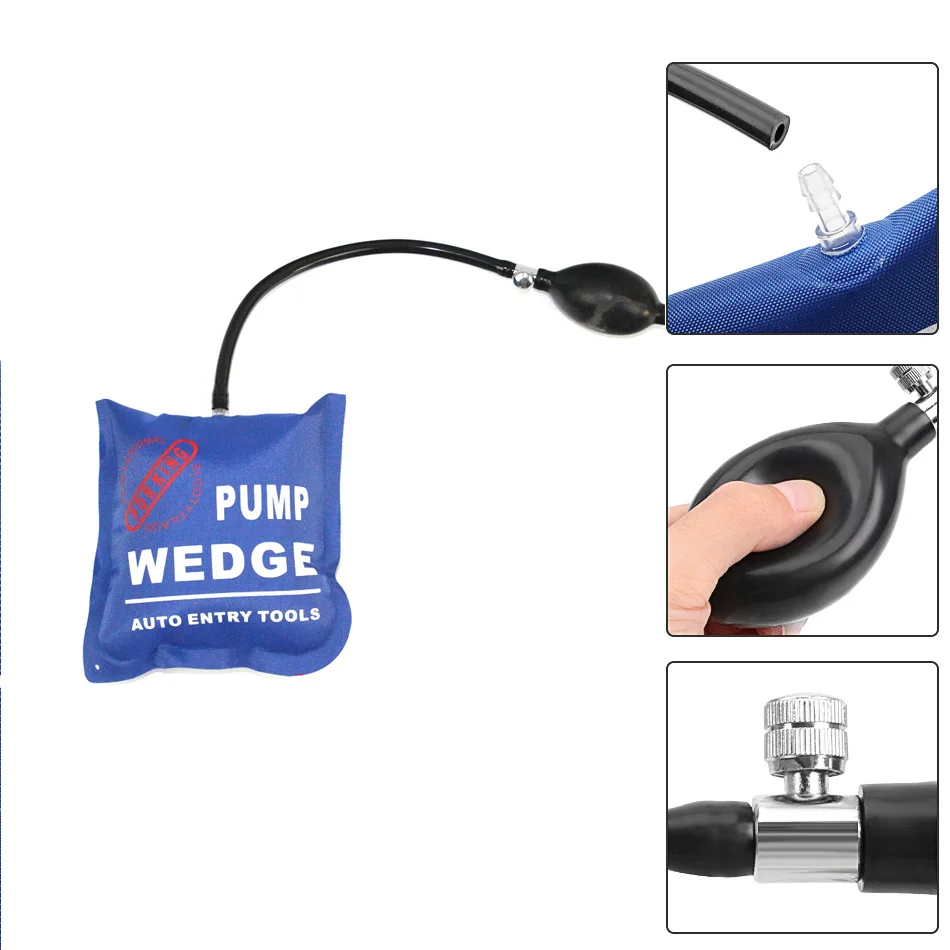 POMP WEDGE LOCKSMITH TOOLS Medium Auto Air Wedge Airbag Lock Pick Set Open autodeurslot