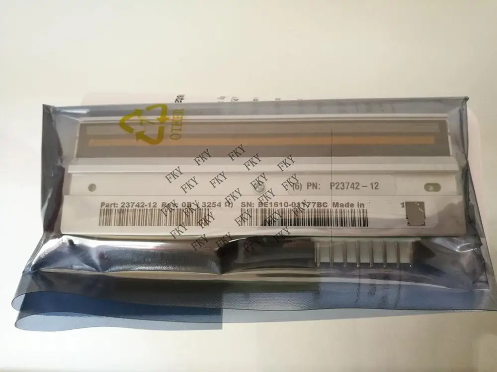 

Печатающая головка штрих-кода 110XI4 600DPI, новая оригинальная печатающая головка принтера, код P1004233, контактная отметка