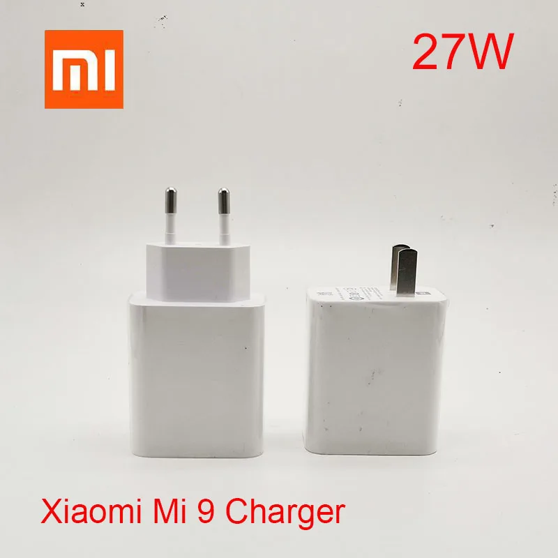 

Original xiaomi mi 9 9se k30 black shark redmi K20 pro charger charge qc 3.0 27w wall Charger power adapter chargers 20V 12v