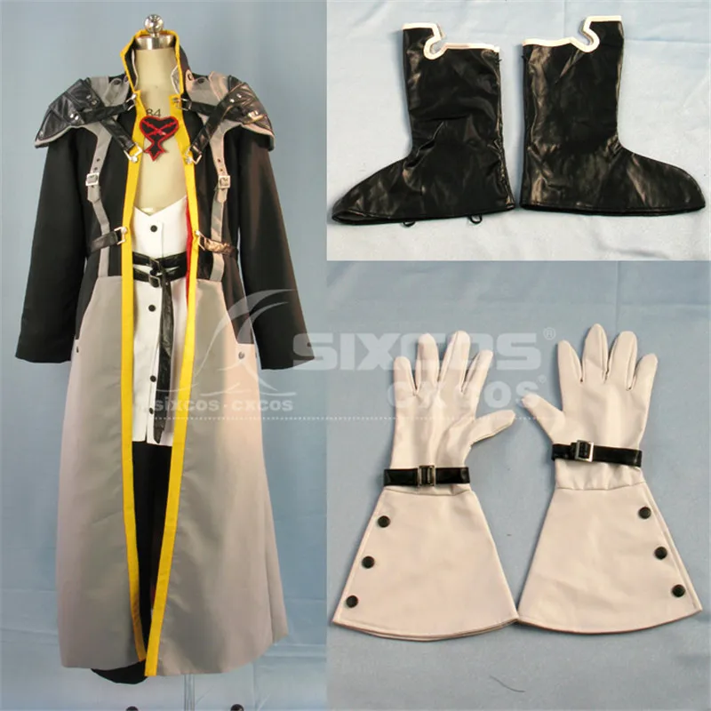 Cos-Mart Game Kingdom Hearts Ansem Seeker Of Darkness Cosplay Costumes Fashion Combat Uniforms Role Play Clothing Custom-Make