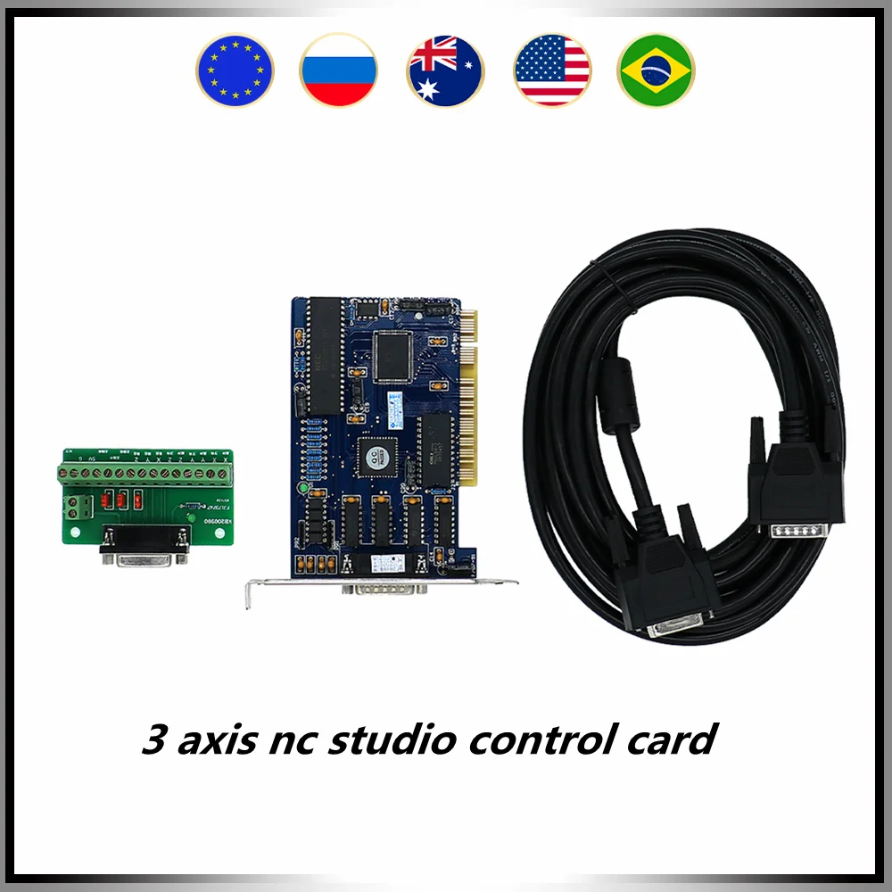 CNC studio controller 3 axis nc studio control card system motion card for cnc router