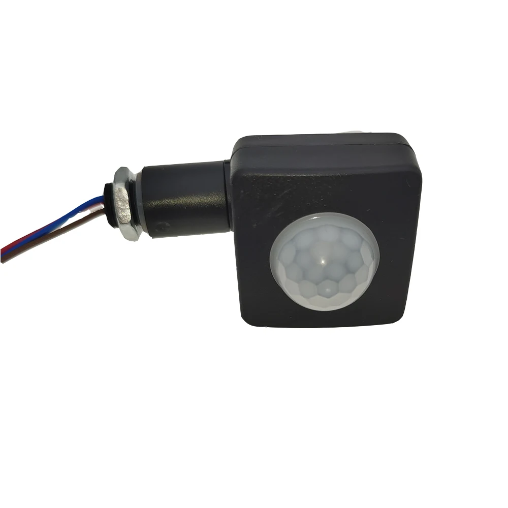 Détecteur de mouvement infrarouge PIR automatique, 12MM/10MM, AC 85-265V, interrupteur de sécurité pour mur, lumière LED, extérieur et intérieur 160