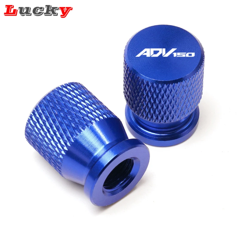 Hot Deals ADV150 Motorcycle Tire Valve Air Port Stem Cover Caps Plug CNC Aluminum Accessories For HONDA ADV150 ADV 150 2019 2020