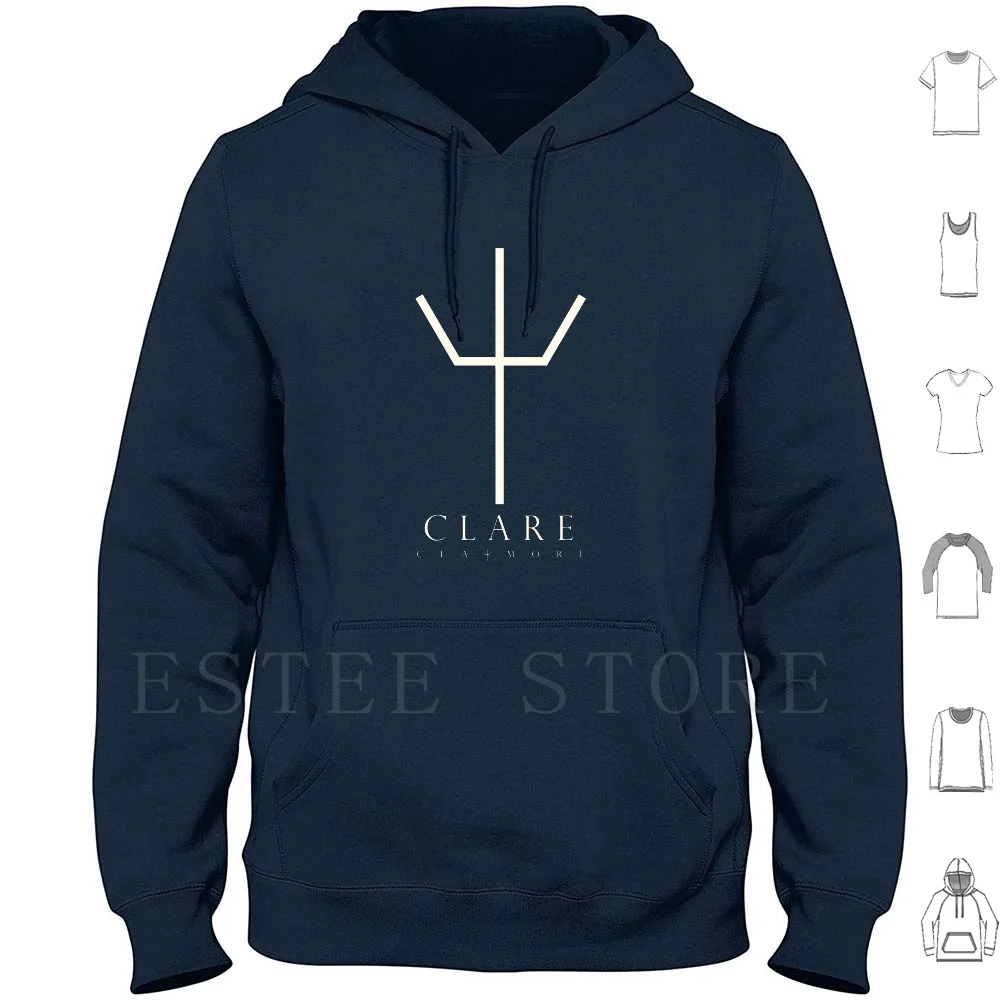 Claymore-Clare 2 T Shirt / Phone Case / More Hoodies Claymore Claymore Claymore Anime Claymore Anime Clare