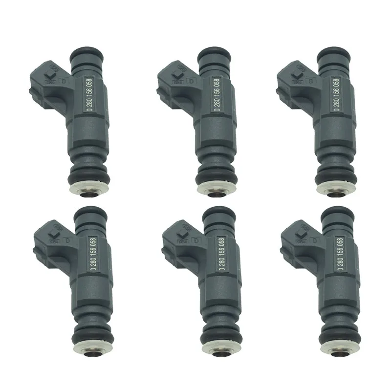 

6Pcs Car Fuel injector For Volkswagen Passat 1.8L L4 1998-2005 oem 0280156058