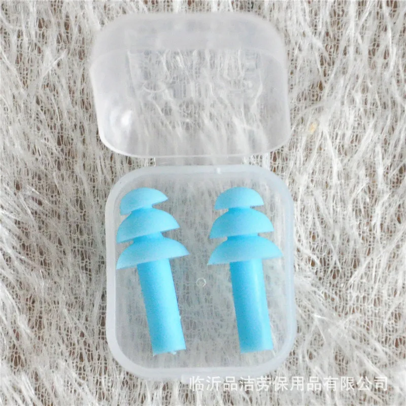 Mềm Mại Nút Tai Silicon Cách Âm Bảo Vệ Tai Nút Tai Chống Ồn Ngủ Ngáy Ngủ Du Lịch Giảm Tiếng Ồn